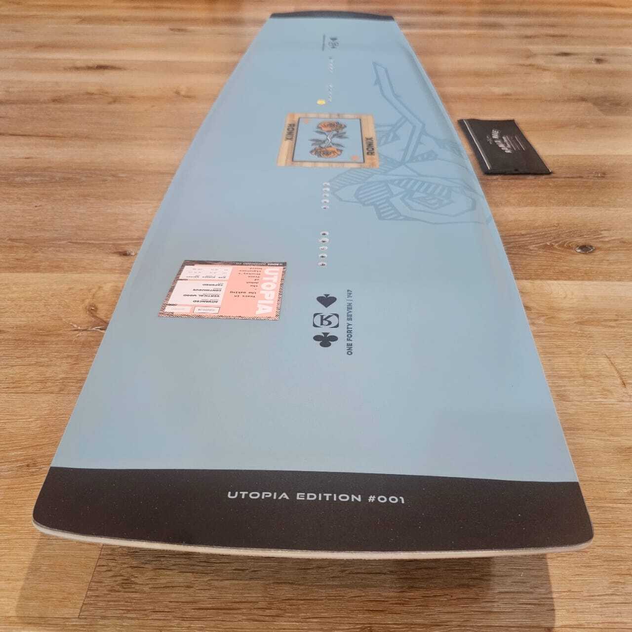 Tabla de wakeboard Ronix Utopia 147 BLEM - Cable Park - Nivel PRO - Imagen 7