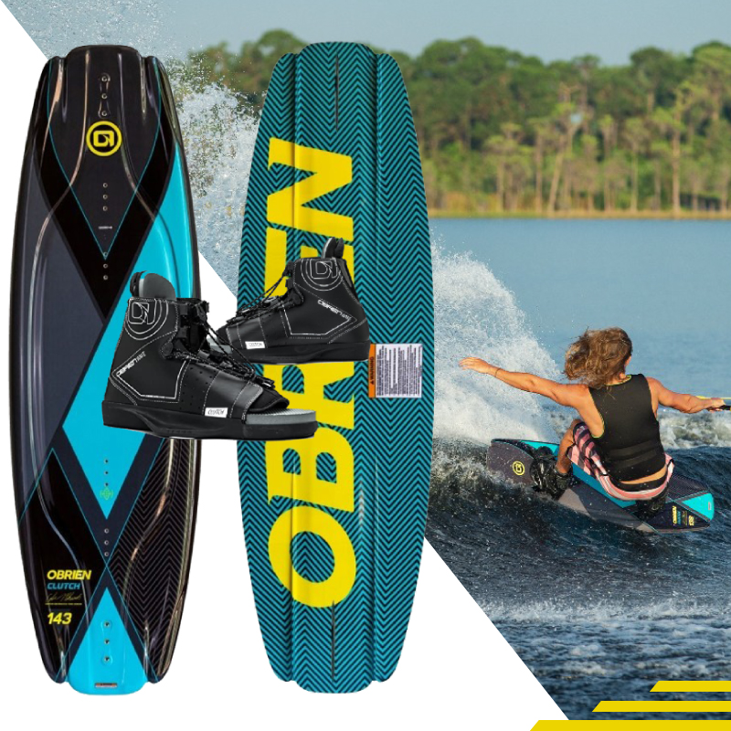Combo de wakeboard OBRIEN Clutch 143 c/Clutch - Imagen 2